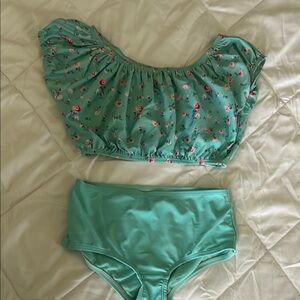 GAP Kids Swim Bikini - Green Floral